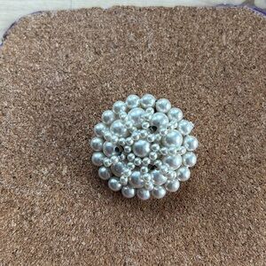 Vintage pearl brooch